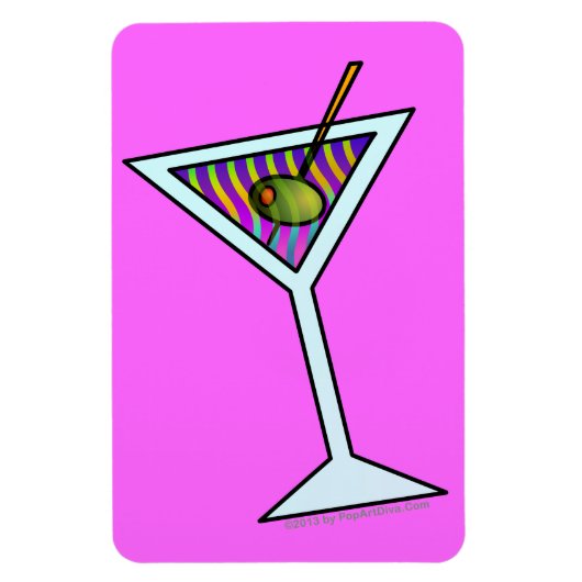 MARTINI ART FLEXIBLE MAGNET (Vertikal)