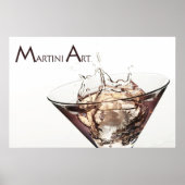 Martini Art Poster (Vorne)