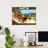 Martini Automobiles Poster (Heimbüro)