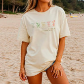 Martini Bachelorette Beach Cover Up oder Sleep T-Shirt