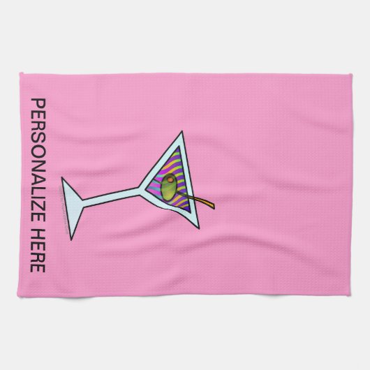 MARTINI-BAR-TÜCHER HANDTUCH (Horizontal)