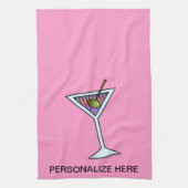 MARTINI-BAR-TÜCHER HANDTUCH (Vertikal)