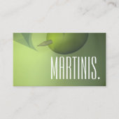 Martini Bar Visitenkarte (Vorderseite)