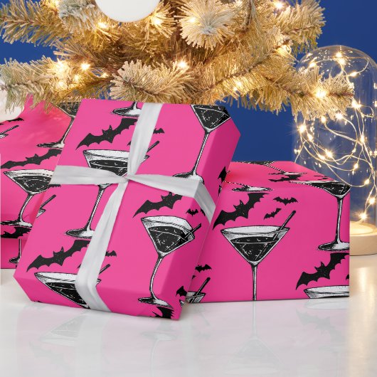 Martini Bats Geschenkpapier (Feiertage)