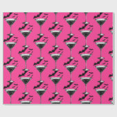 Martini Bats Geschenkpapier (Flach)