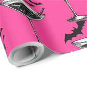 Martini Bats Geschenkpapier (Rolleneckpunkt)