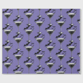 Martini Bats Geschenkpapier (Flach)