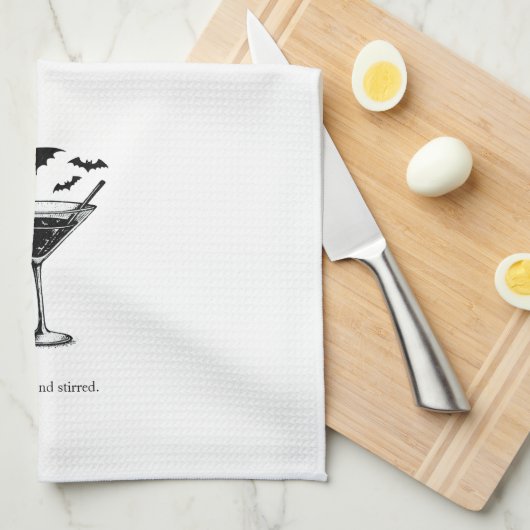 Martini Bats Geschirrtuch (Viertel Falte)