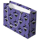Martini Bats Große Geschenktüte (Vorderseite Schrägansicht)