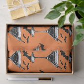 Martini Bats Seidenpapier (Geschenk)