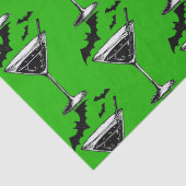 Martini Bats Seidenpapier (Detail)