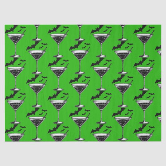 Martini Bats Seidenpapier (Vorderseite)