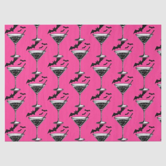 Martini Bats Seidenpapier (Vorderseite)