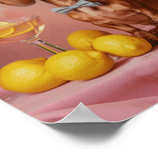 Martini Benie 🍷 Poster (Ecke)