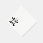 Martini Birthday Bow Serviette (Ecke)