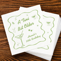 Martini Birthday Party Thema