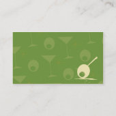 Martini blenden - Geschäft Visitenkarte (Rückseite)