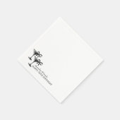 Martini Bow Serviette (Ecke)