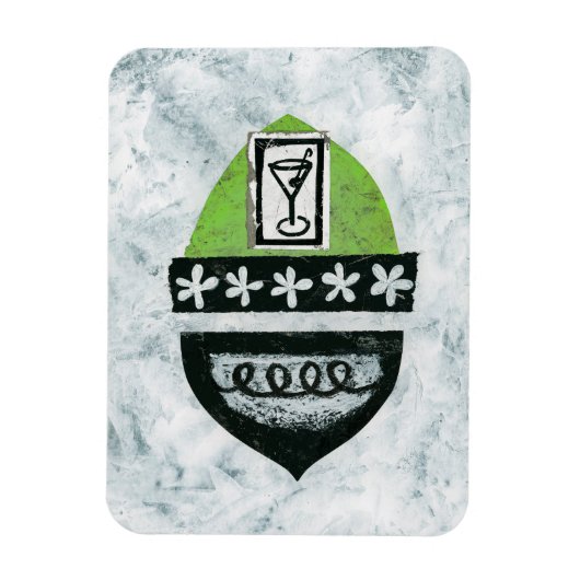 Martini Break Kühlschrank Magnet (Vertikal)