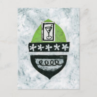 Martini Break Postcard