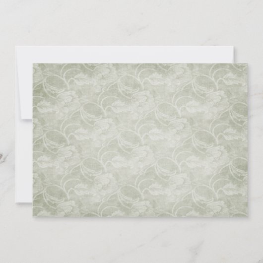 Martini Bridal Dusche Einladung (Rückseite)