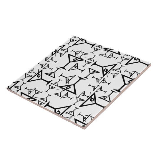 Martini-Brille CUSTOM HINTERGRUNDFARBE Fliese (Seite)