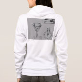 Martini-Bruch am Bar und am Grill Hoodie (Rückseite)