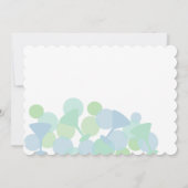 Martini Bubbles Party Einladung (Rückseite)