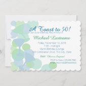 Martini Bubbles Party Einladung (Vorderseite)