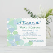 Martini Bubbles Party Einladung (Stehend Vorderseite)