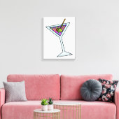 MARTINI CANVAS PRINTS LEINWANDDRUCK (Insitu (Wohnzimmer))