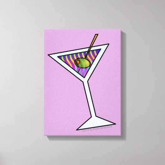MARTINI CANVAS PRINTS LEINWANDDRUCK (Vorderseite)