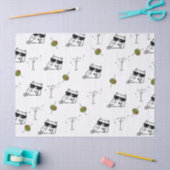 Martini Cat Tissue Seidenpapier (Basteln)