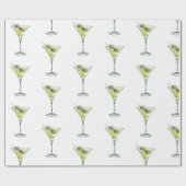 Martini Celebration Geschenkpapier (Flach)