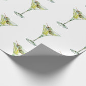 Martini Celebration Geschenkpapier (Ecke)