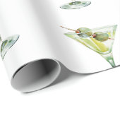 Martini Celebration Geschenkpapier (Rolleneckpunkt)