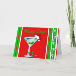 Martini Christmas Holiday Christmas cards Feiertagskarte