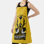 Martini Cocktail Art Deco Schürze (InSitu)