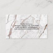 Martini-Cocktail-Bar-Logo | Barkeeper Visitenkarte (Rückseite)