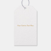 Martini Cocktail Gastgeschenk Hochzeit Brautparty Geschenkanhänger (Rückseite)