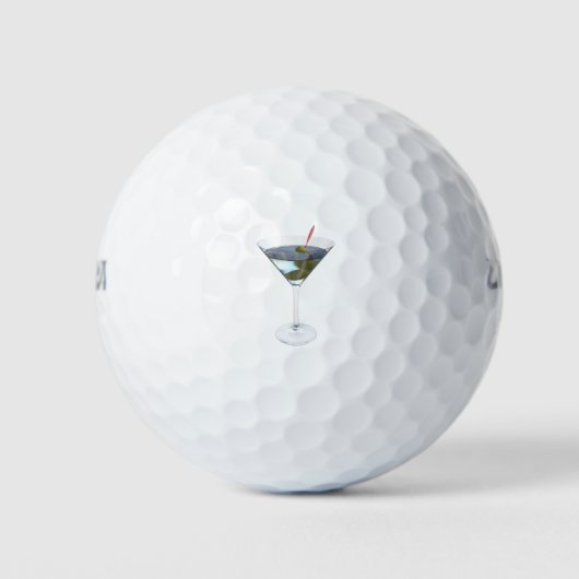 Martini Cocktail Golfball (Vorderseite)