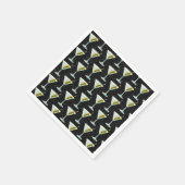 Martini Cocktail Muster Serviette (Ecke)