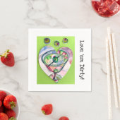 Martini Cocktail Napkins Serviette (Beispiel)