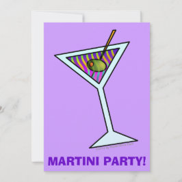 MARTINI - COCKTAIL-PARTY EINLADUNGEN