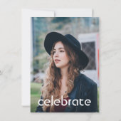 Martini Cocktail Party Geburtstag Einladung (Rückseite)