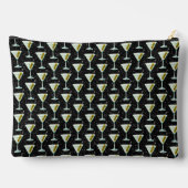 Martini Cocktail Pattern Zubehörtasche (Rückseite)