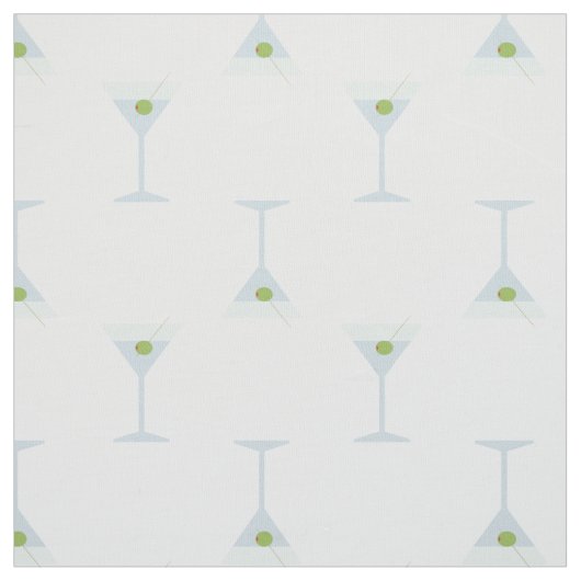 Martini-Cocktail Stoff (Muster)