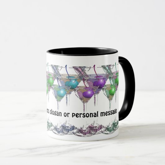 Martini-Cocktail Tasse (VorderseiteRechts)