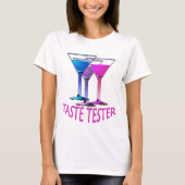 Martini Cocktail Taste Tester Ladys Party T - Shir T-Shirt (Vorderseite)