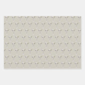 Martini Cocktails Bar Pattern Geschenkpapier Set (Vorderseite 3)